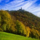 Burgruine Teck im Herbstkleid