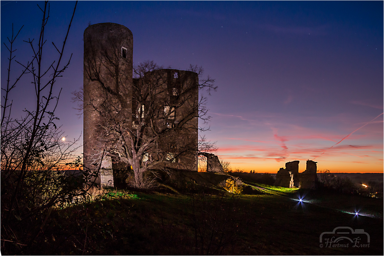 Burgruine von Arnstein....