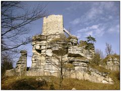 Burgruine Weißenstein (Rückansicht)