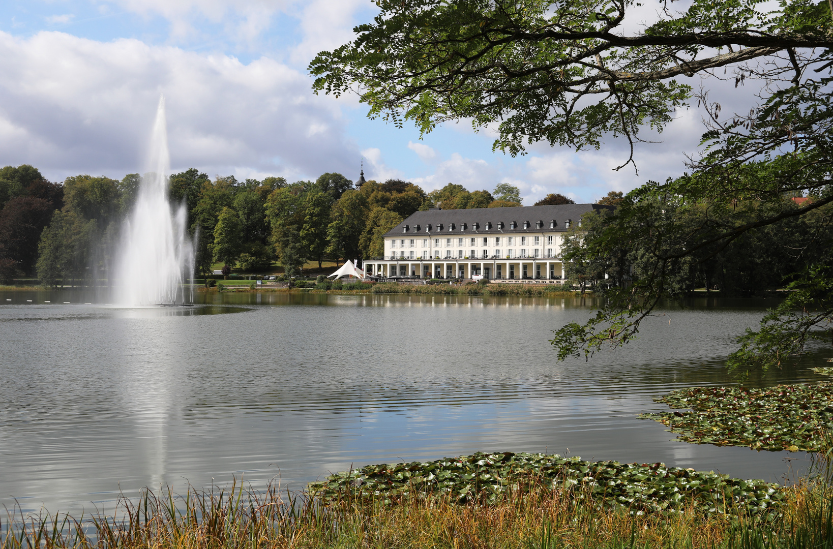 Burgsee mit Kurhaus, Bad Salzungen