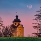 Burgstallkapelle mit Vollmond