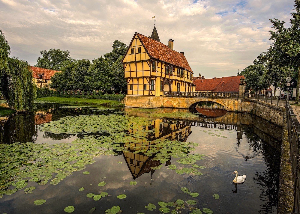 Burgsteinfurt - Vorburg des Schlosses 