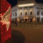 Burgtheater Wien zur Weihnachtszeit