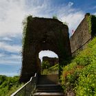 Burgtor der Burgruine Metternich