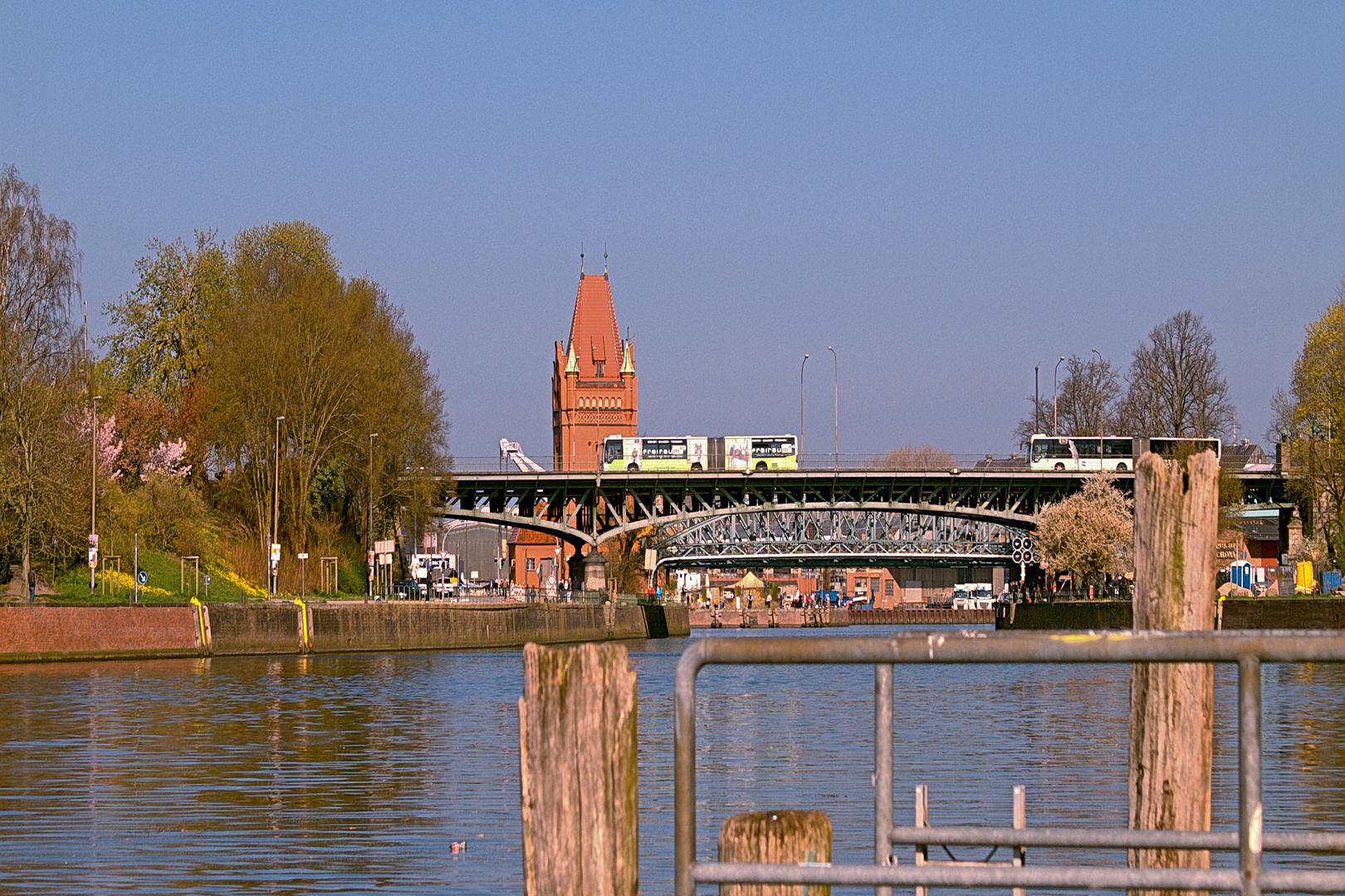 Burgtorbrücke in Lübeck