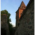 Burgturm am Abend