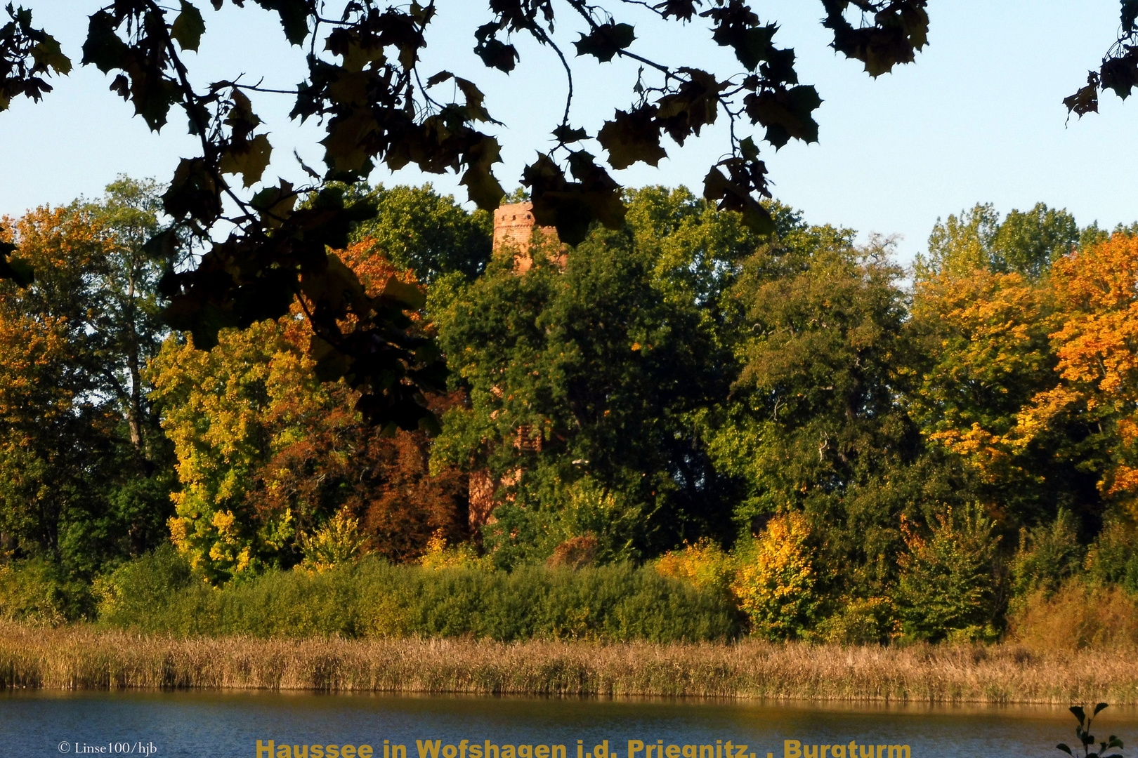 Burgturm der ehemaligen Ritterburg in Wolfshagen/Priegnitz