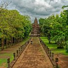 Buriram - Allee zum zentralen Heiligtum Phanom Rung