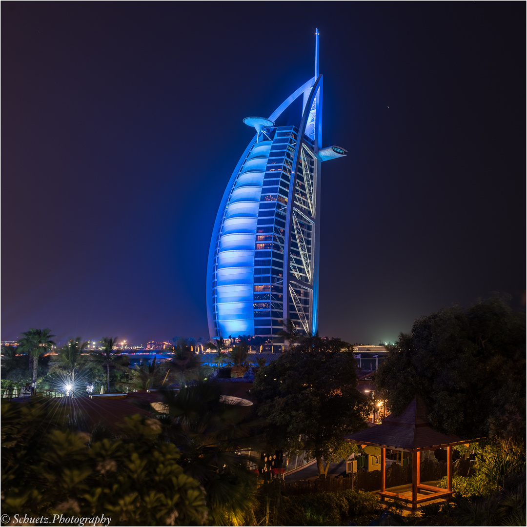 Burj al Arab Foto & Bild city, night, nikon Bilder auf