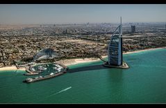 Burj al Arab - air view