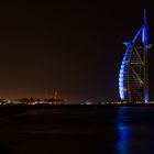 Burj Al Arab and Jumeirah Beach Hotel