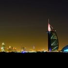 Burj al Arab bei Nacht