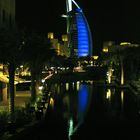 Burj Al Arab bei Nacht