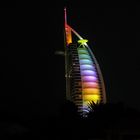 Burj al Arab bei Nacht