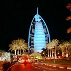 Burj al Arab bei Nacht