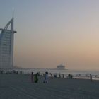 Burj-al-Arab bei Sonnenuntergang