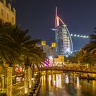 Burj Al Arab by night