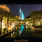 Burj Al Arab by night