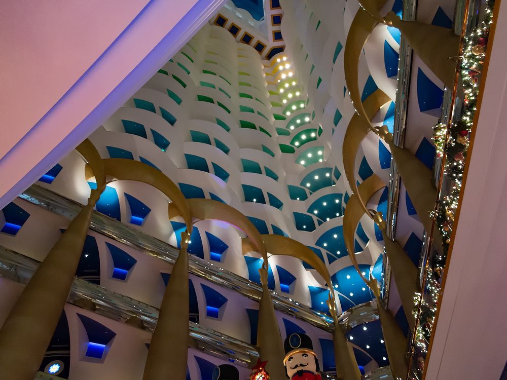 Burj al Arab Christmas in Dubai Foto & Bild asia, middle east