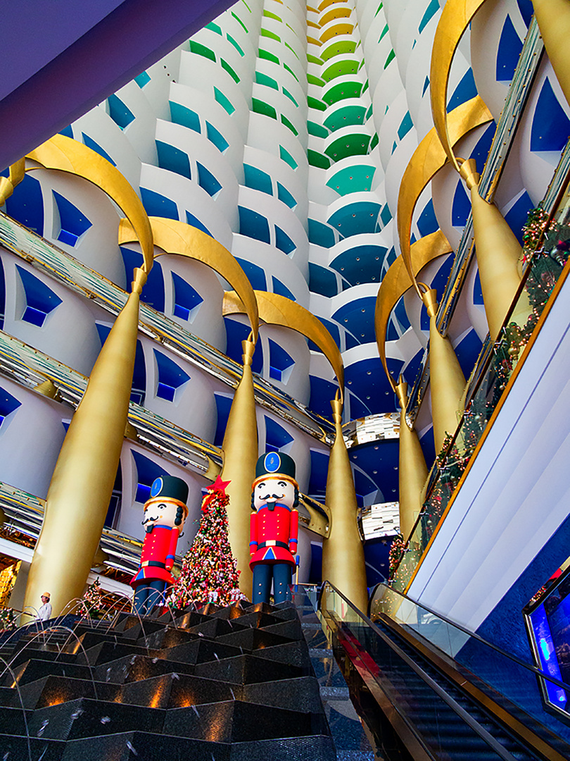 Burj al arab Christmas in Dubai II Foto & Bild asia, middle east