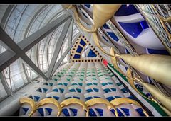 Burj al Arab - Deckenansicht