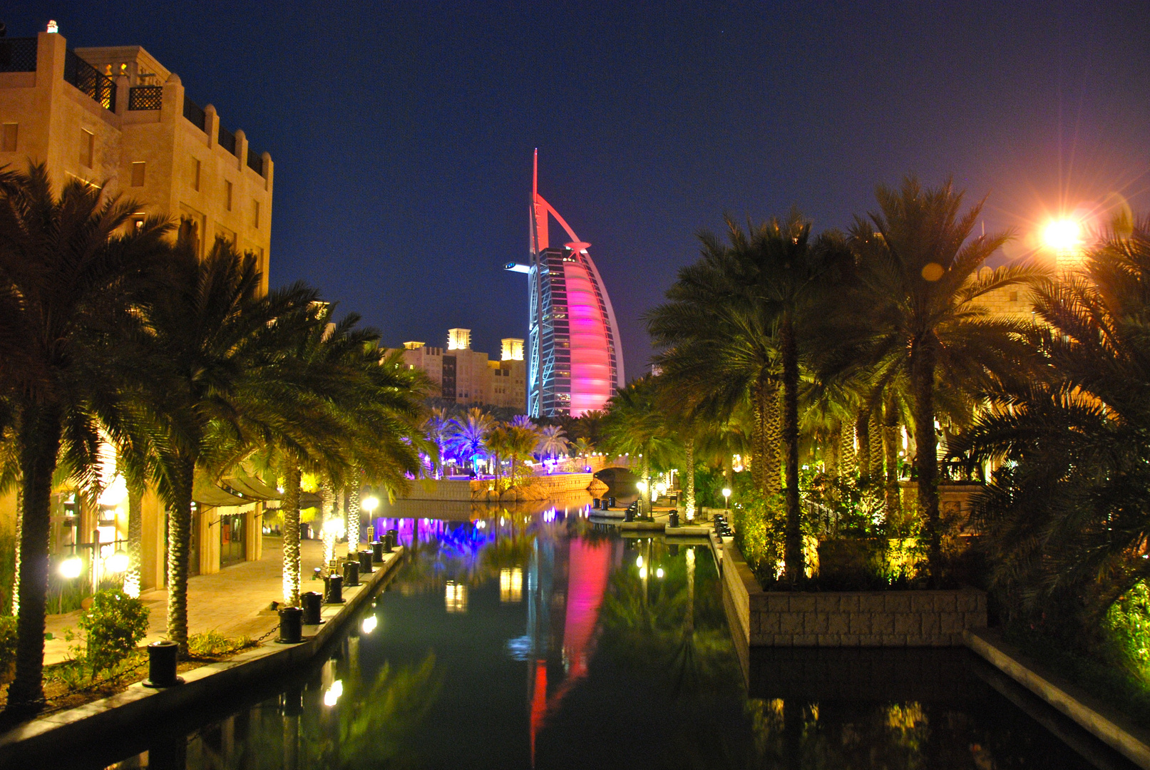 Burj al-Arab in der Abendstimmung II