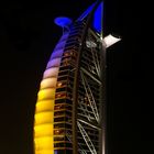 Burj al Arab in der Nacht