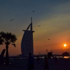 Burj Al Arab @ sunset