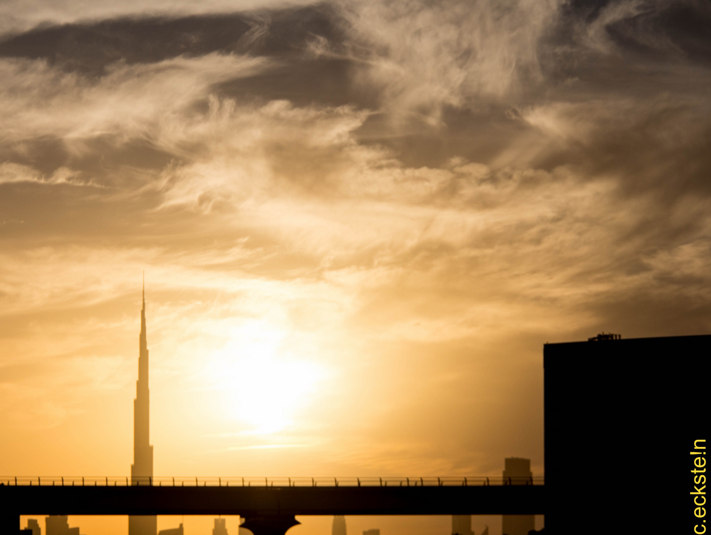 Burj Al Khalifa at the Morning