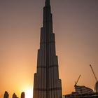 Burj Al Khalifa im Abendlicht