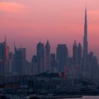 Burj Al Khalifa in the Sunset