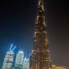 Burj Kalifa at night