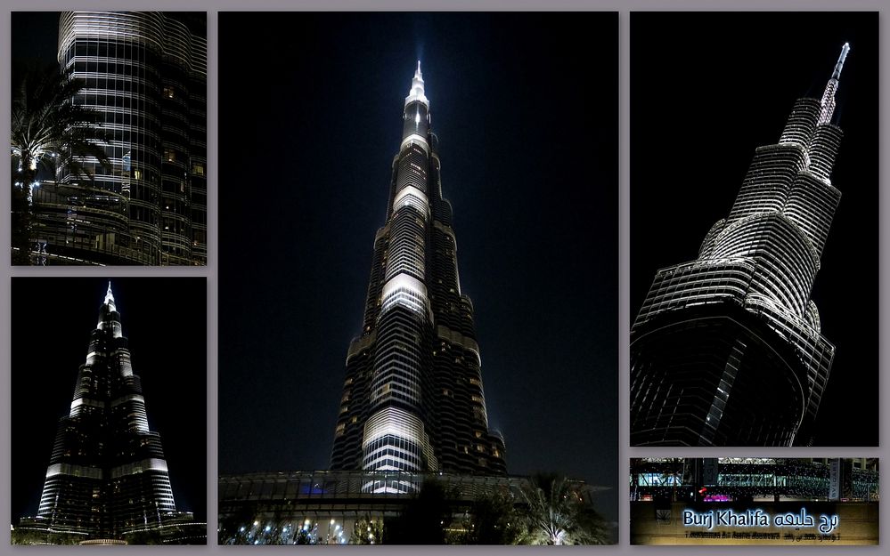 Burj Kalifa @ Night