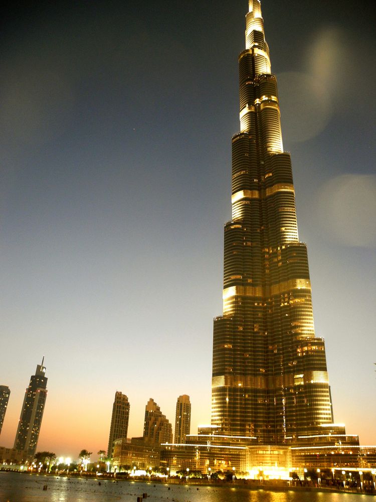 Burj Khalifa am Abend