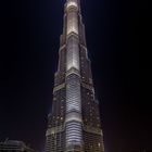 Burj Khalifa at night