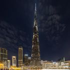 Burj Khalifa bei Nacht