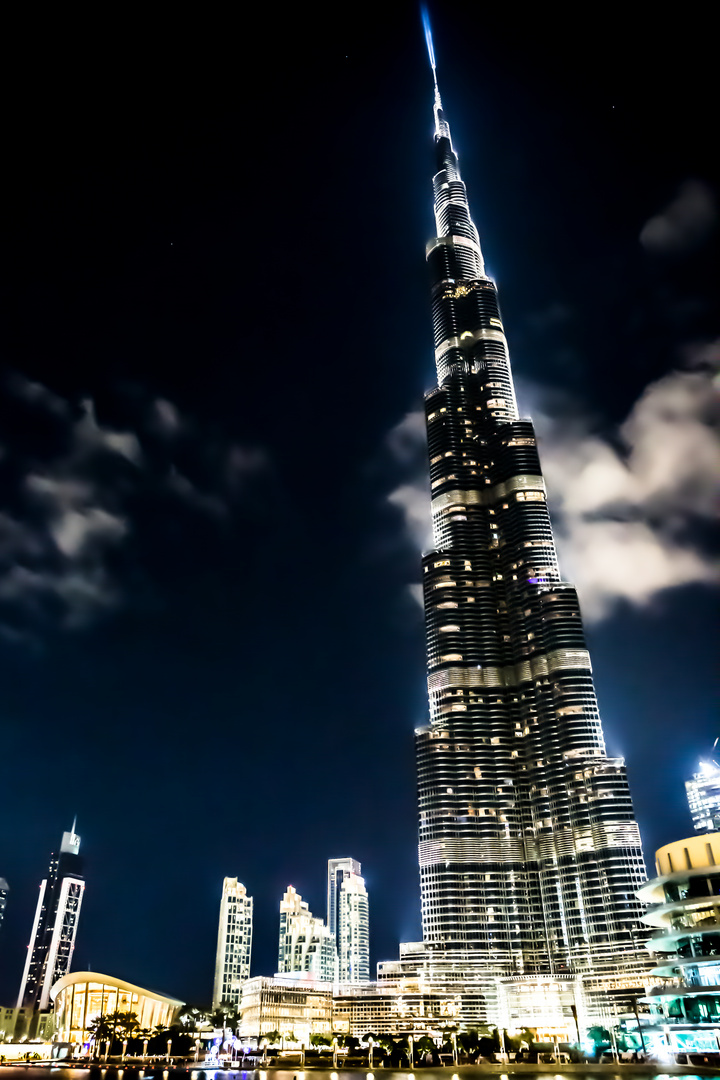 Burj Khalifa bei Nacht