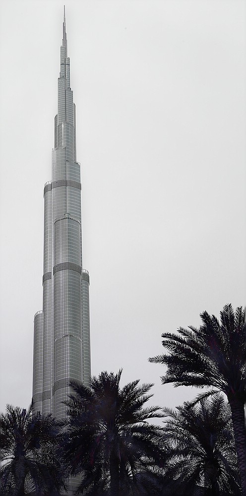 BURJ KHALIFA - Besuch des mit 828 m  (bald nur noch) zweithöchsten Gebäude