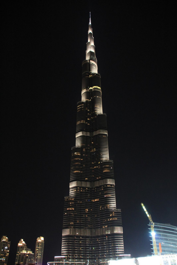 Burj Khalifa by night