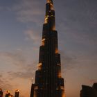 Burj Khalifa/ Dubai -bei Nacht-