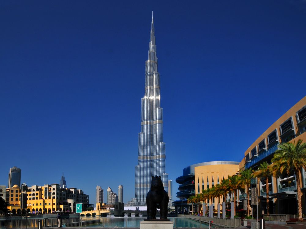 Burj Khalifa höchstes Gebäude der Welt