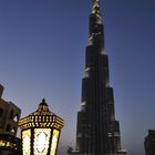 Burj Khalifa im Abendlicht