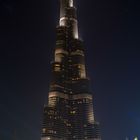 Burj Khalifa in der Nacht