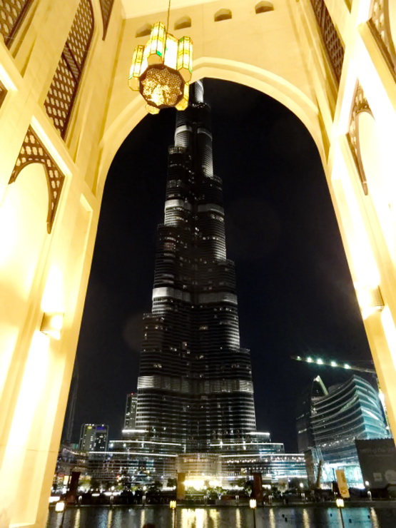 Burj Khalifa on my way