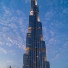 Burj Khalifa zur blauen Stunde