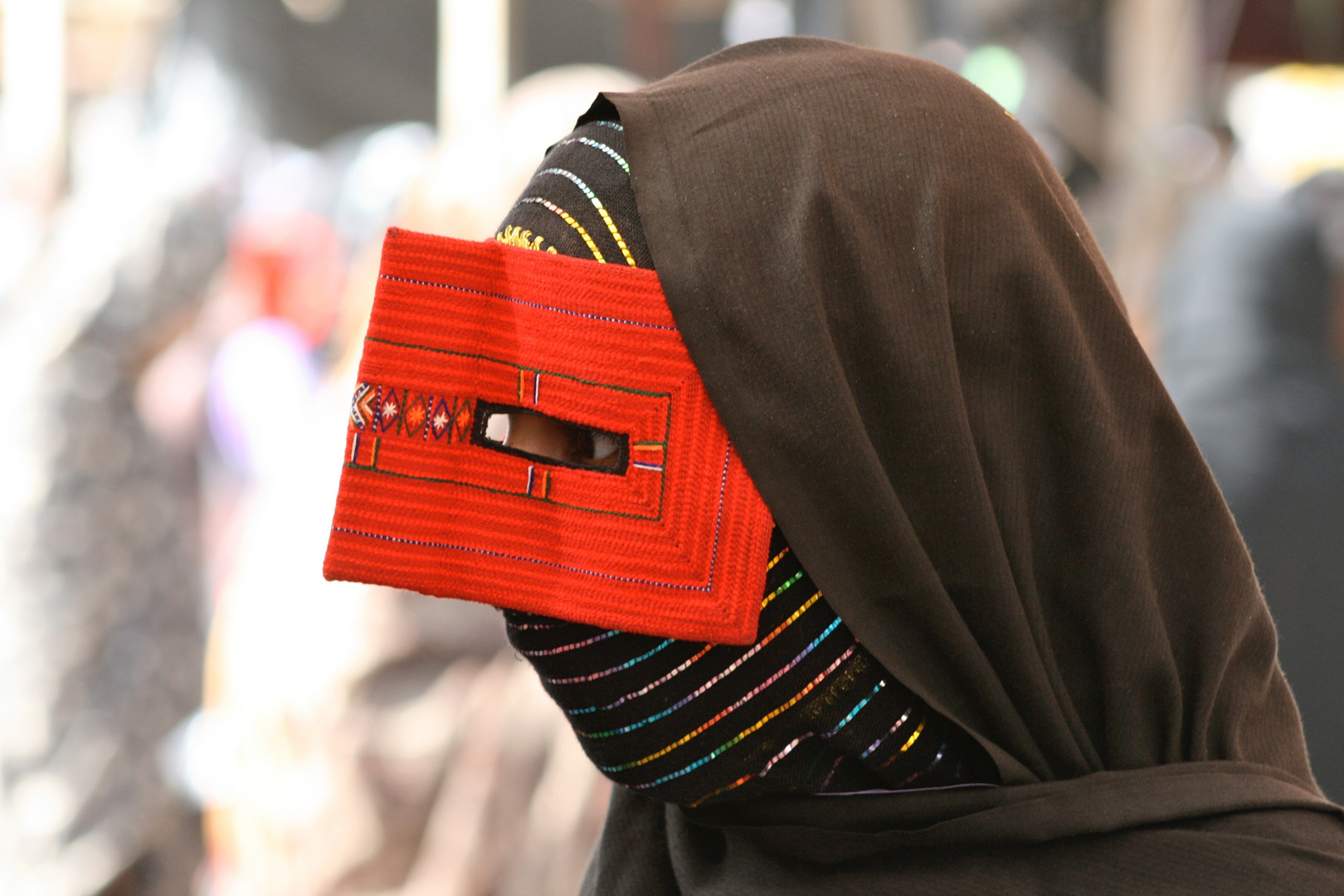 Burka in Minab, Iran