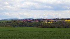 Burkhartswalde  und  Hoher Schneeberg, höchster Gipfel des Elbsandsteigebirges