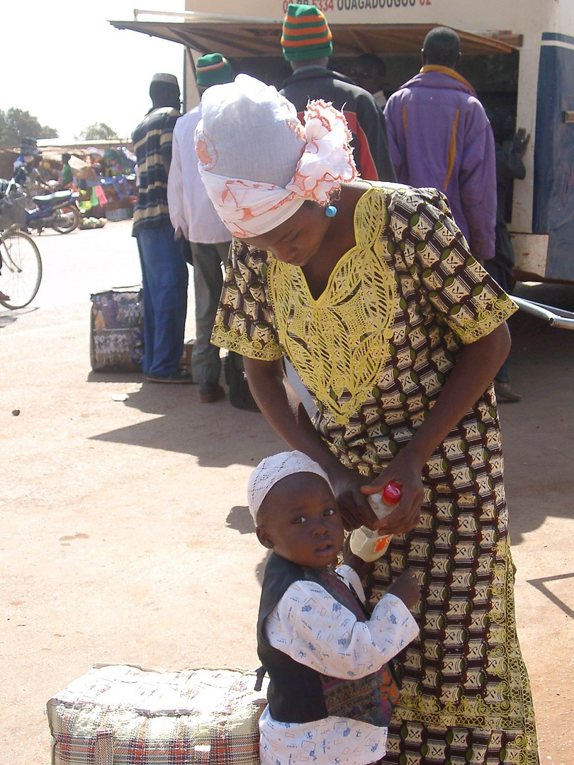 Burkina Faso - femme et enfant