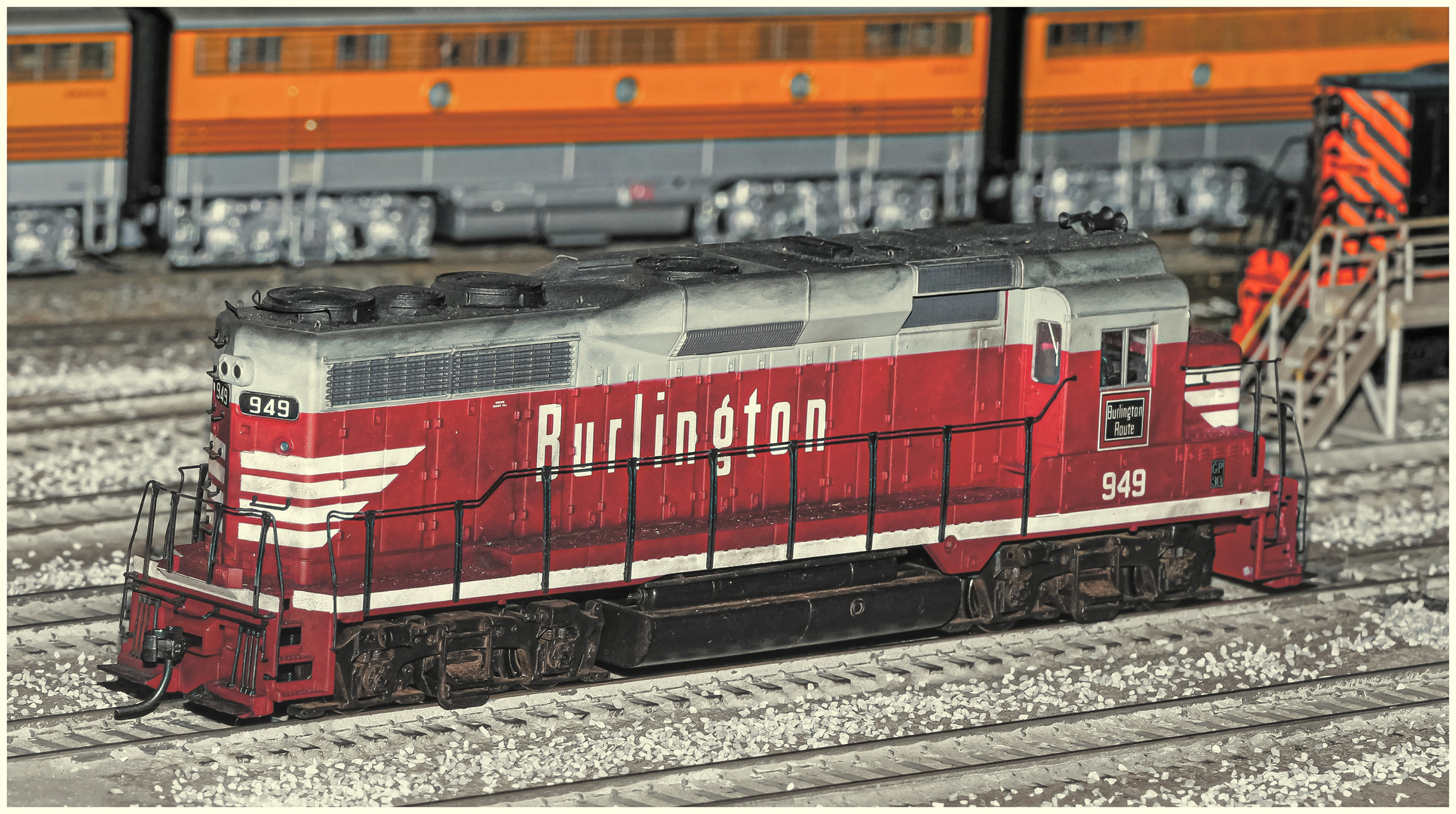 Burlington Foto & Bild | bahn, loks, diesel Bilder auf fotocommunity