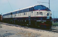 Burlington Northern EMD F9A,BN-1,EMD F9B-2 Einheit, Sonderlackierung für Executive Fleet